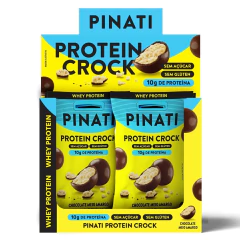 PINATI Protein Crock Chocolate Meio Amargo 50g (8 und)