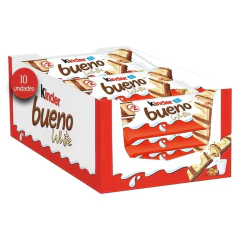Kit 10und Chocolate KINDER Bueno White 43g