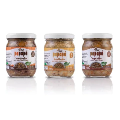 Kit Papapá c/ 18 itens Sopinha, Caseirinho e Risotinho 180g - comprar online