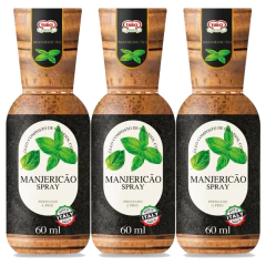 Spray Manjericão Italiano Turci 60ml (3 unidades)
