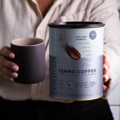 Café Termogênico EVOLUTION COFFEE Lata 220g (2 Latas) - Fruttato