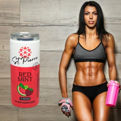 Kit 24und Suplemento Alimentar ST PIERRE Zero Red Mint 310ml - loja online