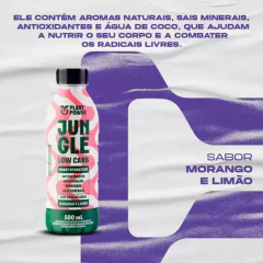 Kit 12 Isotônico Jungle Low Carb Morango e Limão Plant 500ml na internet