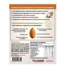 Imagem do Granola Castanhas Germinadas c/ coco UNCOOKED 250g