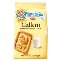Kit c/ 3und Biscoito Amanteigado Galletti Mulino Bianco 180g