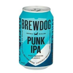 Kit c/ 12und Cerveja BREWDOG Punk IPA 5,4% LATA 330ml - comprar online