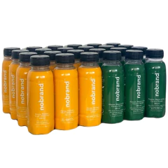 Kit 24 Sucos NOBRAND Frutas Amarelas e Verde 230ml