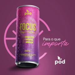 Imagem do Kit c/ 6und Smart Drink Focus Concentração Mental POD 269ml