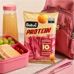 Kit 20 Snack Presunto 10g Proteína s/ Glúten BELIVE 35g - Fruttato