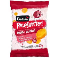 Kit Snacks BELIVE Requeijão (20x) Presunto (20x) 25g - comprar online