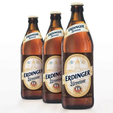 Cerveja Alemã ERDINGER Urweisse 500ml (3 Garrafas)