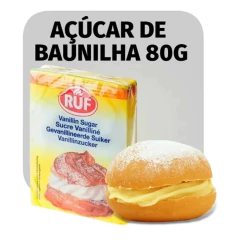 Açúcar de Baunilha RUF 80g (contem 10 pacotes) - loja online