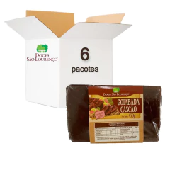 Goiabada Cascão SÃO LOURENÇO 450g (6 pacotes)