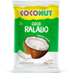 Kit Coco Ralado Adoçado 100g COCONUT (24 pacotes) - comprar online