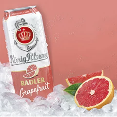 Cerveja Pilsner Koenig Radler Grapefruit 500ml na internet