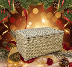 Cesta De Natal Premium PALERMO Com 30 Itens - Natal 2025 - Fruttato