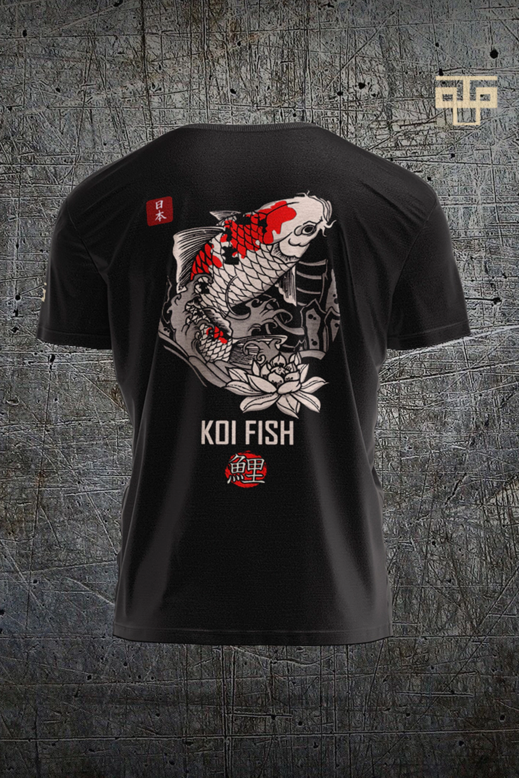 Remera Koi Fish Back thumbnail 3