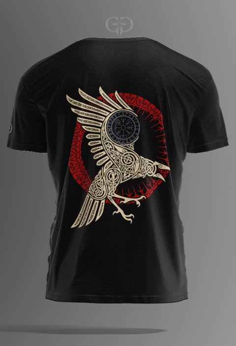 Remera Raven Back - comprar online