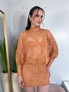 VESTIDO FRENTE UNICA CARAMELO - comprar online