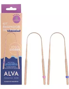 Kit Raspador de língua - Alva