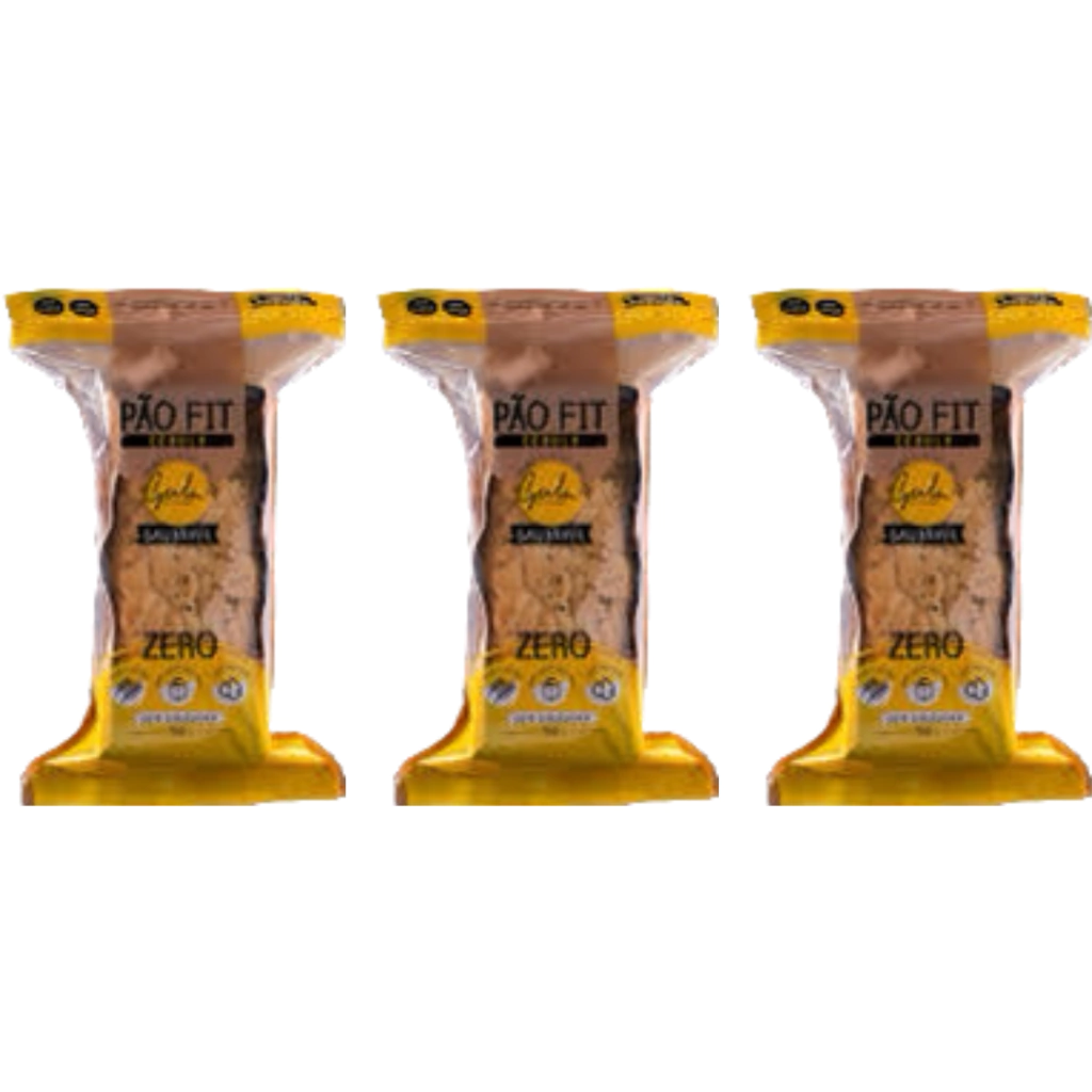 Kit com 3 Pães Fit Cebola - GulaFit
