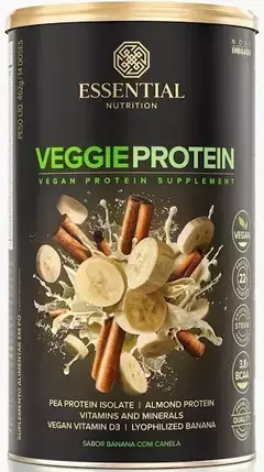 Veggie Proteín Banana com Canela - Essential