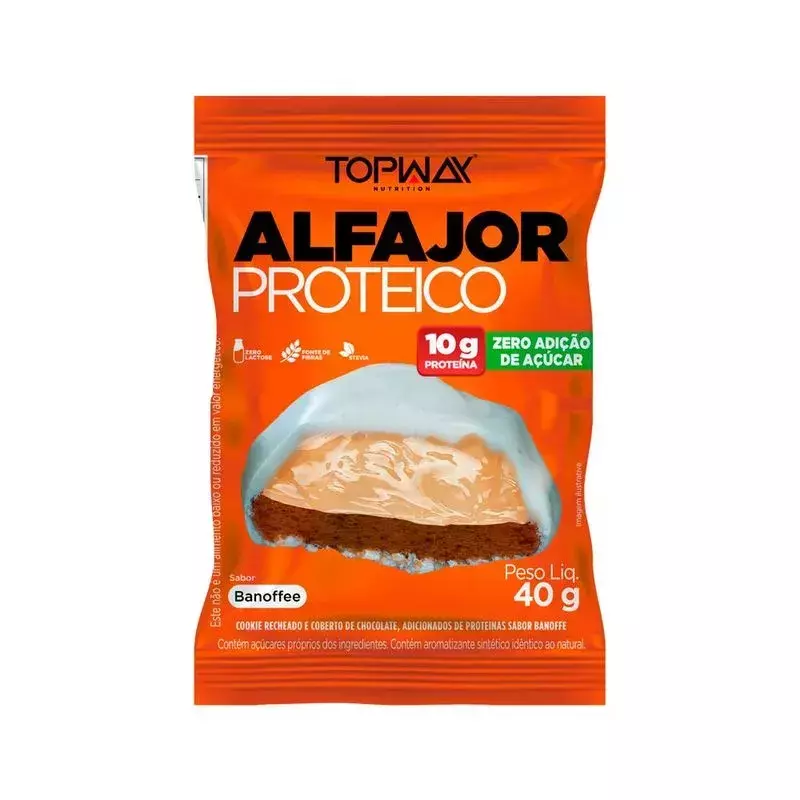 Alfajor proteico banoffee (40g) - Topway