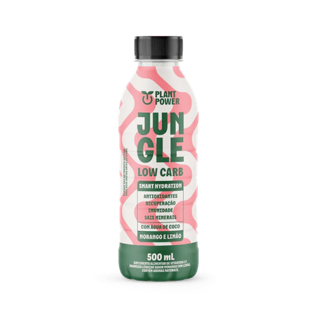Bebida isotônica morango com limão (500ml) - Plant Power