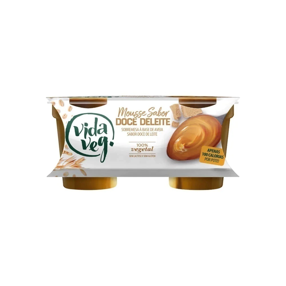 Mousse Doce De Leite Vida Vegano (200g) - Vida Veg