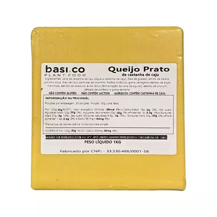 Queijo Prato 1kg - Basico