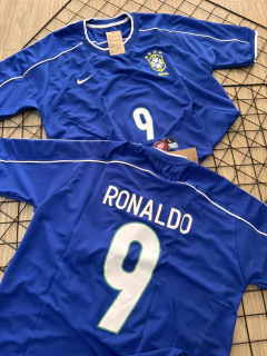 Camisa Retrô Seleção Brasileira 9 Ronaldo Personalizada - comprar online
