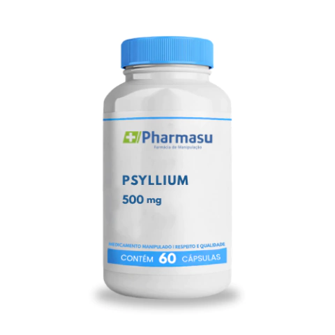Psyllium 500Mg 60 Cápsulas