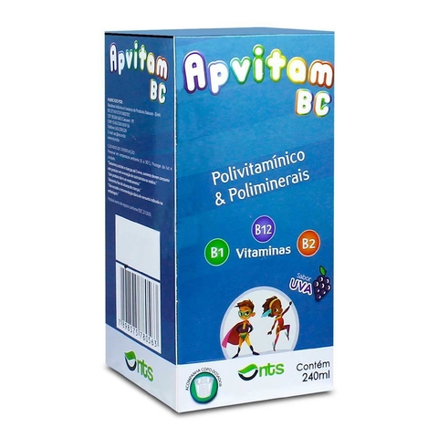 APVITAM B+C sol oral fr 240ml uva