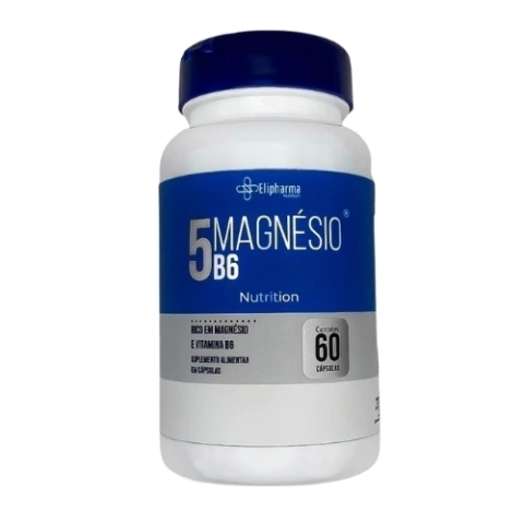 5 Magnésio B6 Elipharma