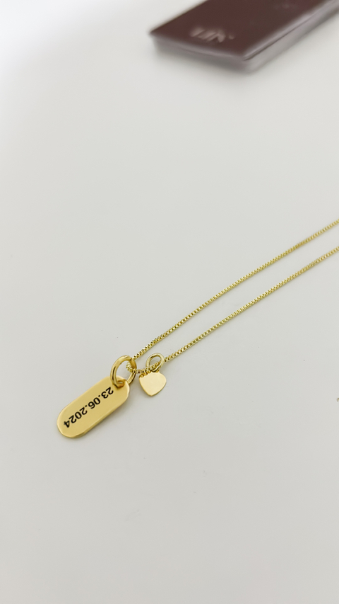 COLAR PERSONALIZADO LOVE