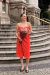 Vestido corsele vermelho na internet