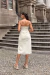 Vestido corsele cru - comprar online