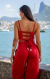 Calça pantalona linho telha - comprar online