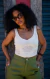 Cropped tricot detalhe busto nude