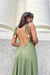 Vestido midi ponteiras verde militar na internet