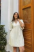 Vestido cathe cru