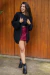 Cardigan tricot preto - comprar online