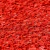 Grama sintética vermelha de 20mm com proteção UV e anti-fungo, ideal para decoração.