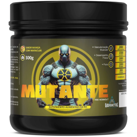 PRÉ-TREINO MUTANTE MANGA C/ MARACUJÁ - comprar online