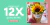 Banner de Amor com Flores