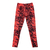 CALÇA LEGGING ACTIVE PRINTED NEON ORANGE - mael imports