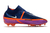 Chuteira Nike Phantom GT 2 Elite DF FG - Azul, roxo e vermelho - Manto Store