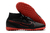 Chuteira Society Nike Mercurial Superfly 7 Preto e Vermelho