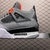 Air Jordan 4 "Infrared" Sneakers Gray and Red on internet