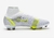 Nike Mercurial Superfly 8 Elite FG Safari 2 - White/Black Metallic/Silver Volt - buy online